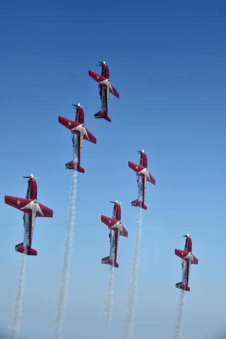 Aerobatics show
