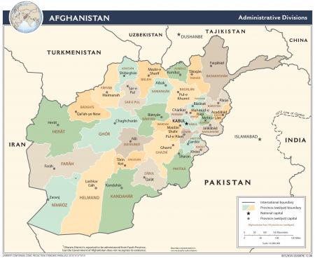 Afghanistan Map