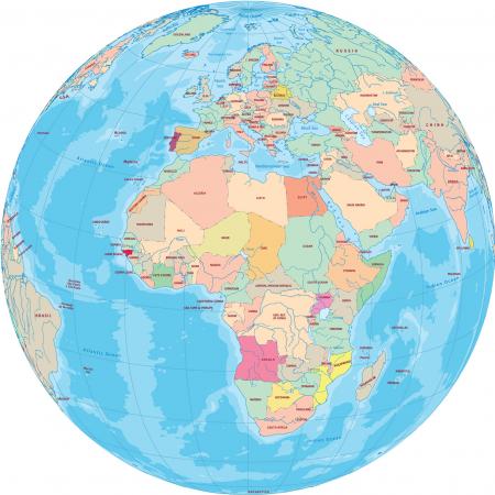 Africa Globe