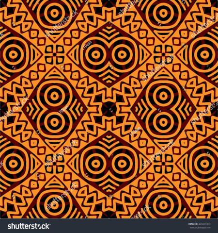 African tribal pattern