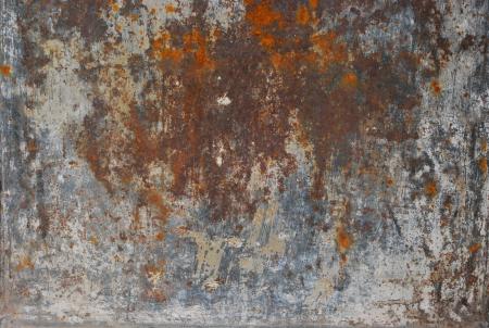 Rusted metal surface