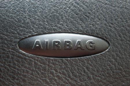 Airbag steering wheel symbol