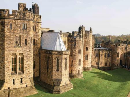 ALNWICK CASTLE, ENGLAND