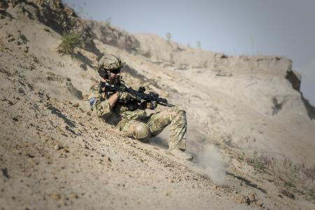 American Soldier on a Mission