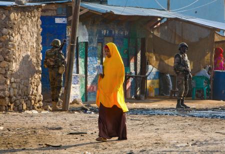 AMISOM Djiboutian Contingent in Belet Weyne 01