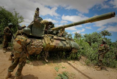 AMISOM & Somali National Army operation to capture Afgoye Corridor Day #3 03