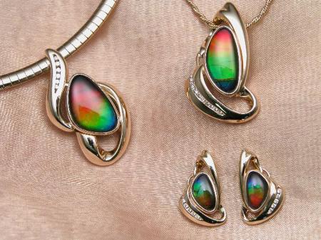Ammolite Jewellery