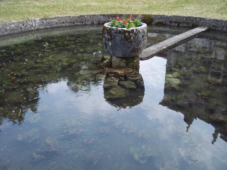 Ancient circular fountain