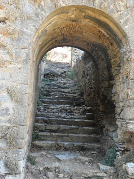 Ancient staircase from 2th century