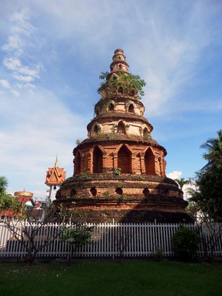 Ancient Thai Buddhist pagoda