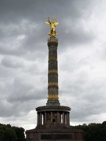 Angel Statue Under Gray Clouds during Daytime