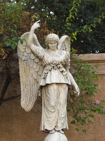 Angelic angel statue
