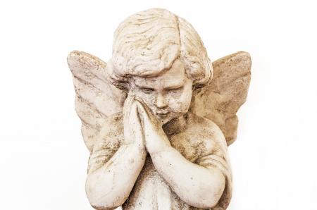 Angelic angel statue