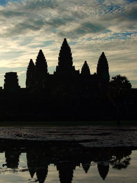 Angkor Wat temple at sunrise - Cambodia