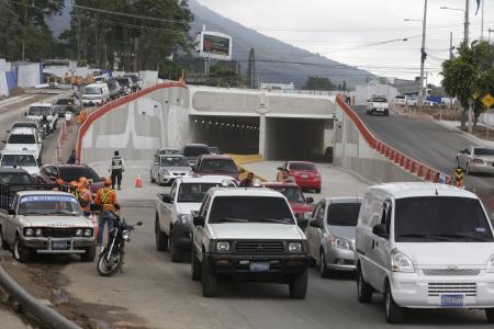 Apertura de paso en túneles Masferrer.