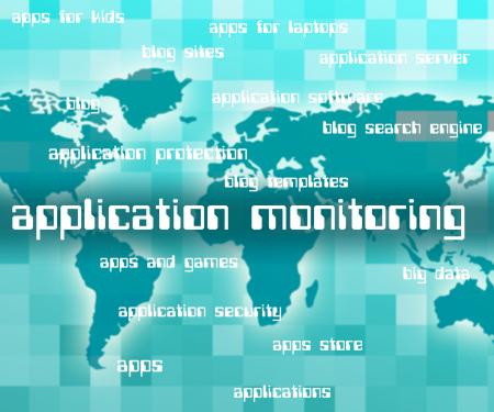 Application Monitoring Shows Observer Words And Apps