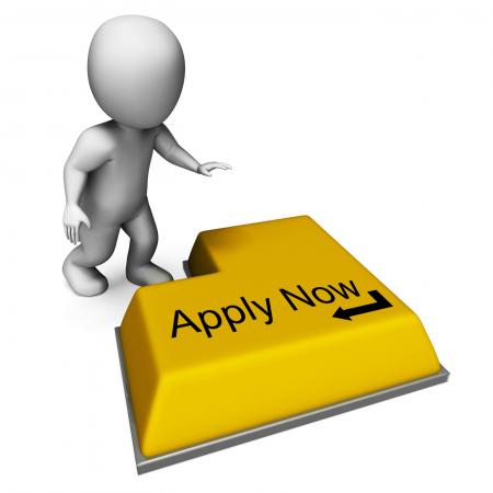 Apply Now Key Means Job Vacancy And Recruitment