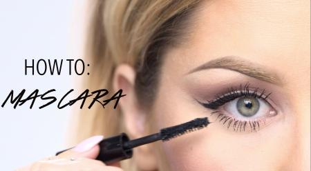 Applying Mascara