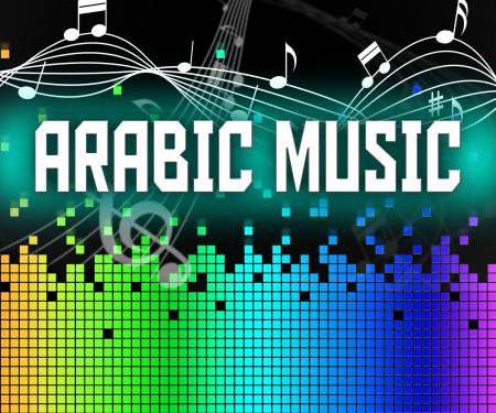 Arabic Music Shows Middle East And Arabia