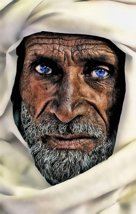 Arabic old man