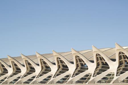 Architectural Photo of White Concrete Building