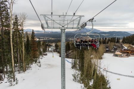 Arizona Snowbowl Grand Canyon Express Ski Lift Opening Celebration