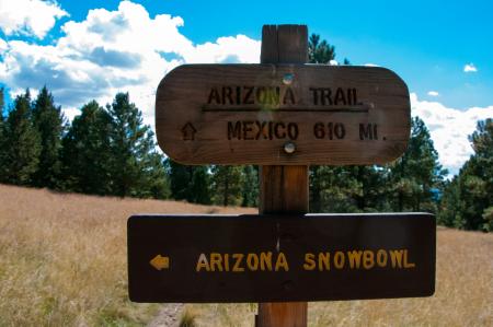 Arizona Trail-Aspen Loop Trail Junction