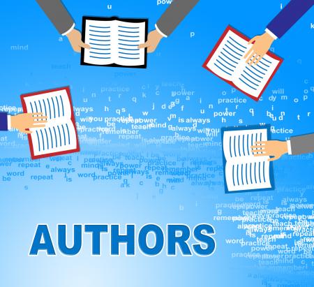 Authors Books Represents Creative Writing And Narration