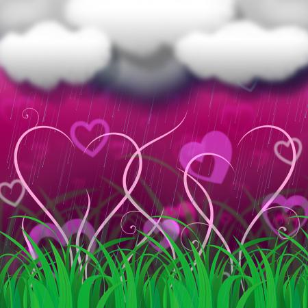 Background Clouds Indicates Clothes Pegs And Backdrop