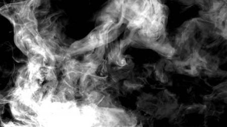 background of smoke