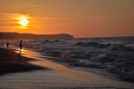 Baltic sea sunset, Poland