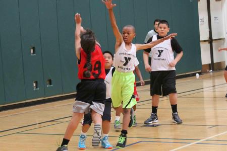 Basketball League Match