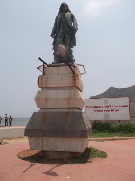 Beach statue