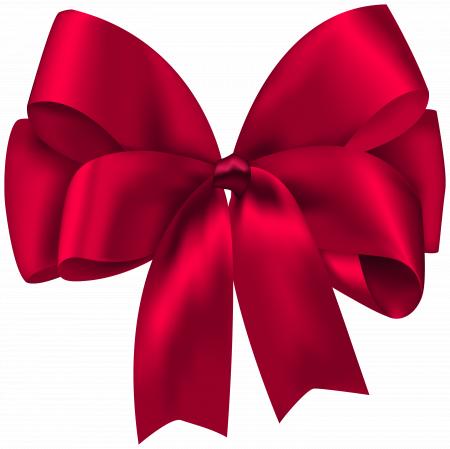 beautiful red bow