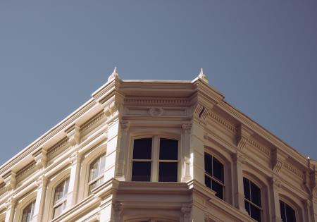 Beige Concrete Building