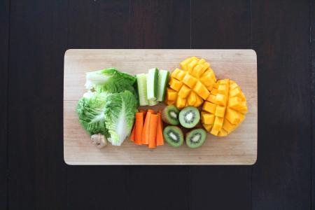 Beige Wooden Rectangular Chopping Board