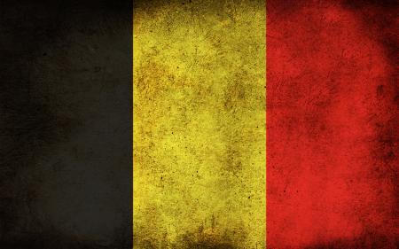 Belgium Grunge Flag