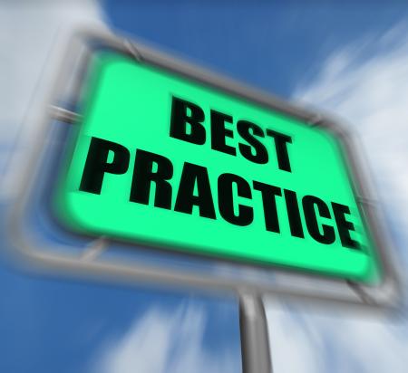 Best Practice Sign Displays Better and Efficient Procedures