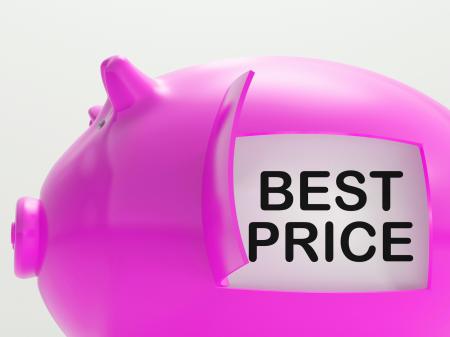 Best Price Piggy Bank Shows Great Savings