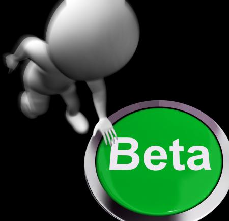 Beta Pressed Shows Software Testing And Development