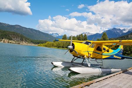 Bi-Plane in the River