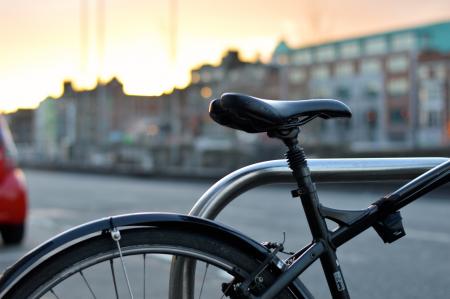 Bicycle in City