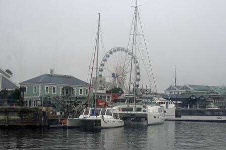 Big wheel in the harbour
