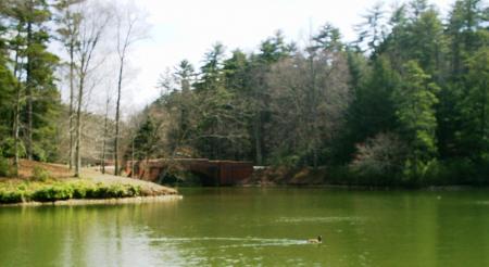 Biltmore estate bass pond