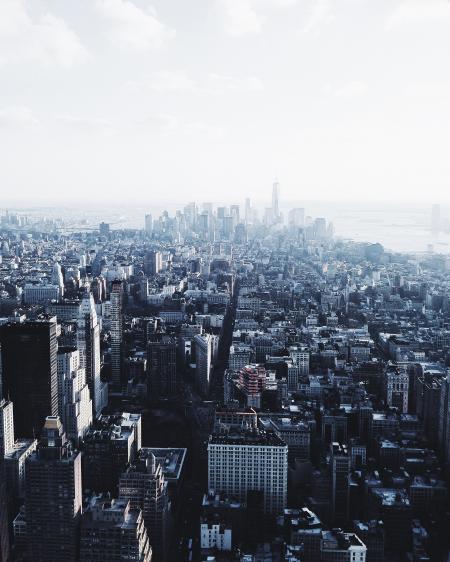 Bird's Eye View City Picture