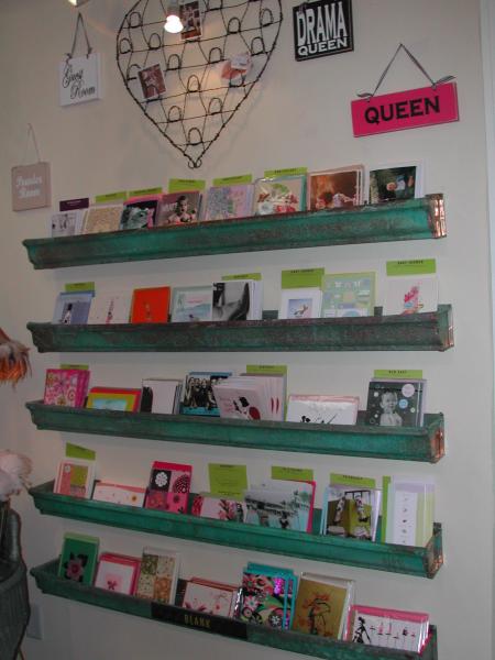 Birthday cards rack