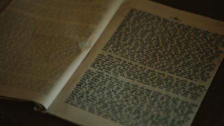 Black and White Text Print Paper