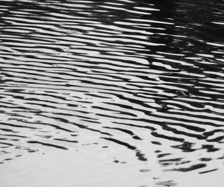 Black and White Water Ripples