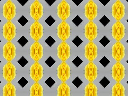Black and yellow pattern