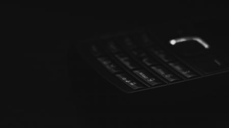 Black Candybar Phone